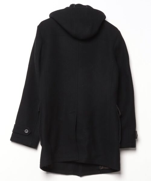 LOUNGE LIZARD（ラウンジリザード） ダッフルコート 3 ブラック メンズ
