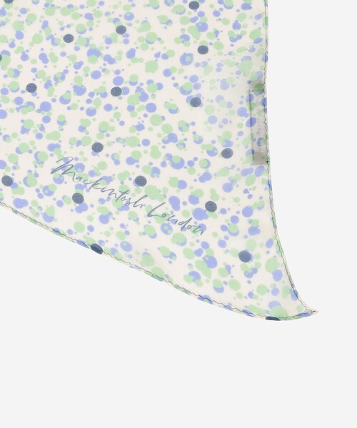 MACKINTOSH LONDON ストール マフラー ドット剣先スカーフ レディース