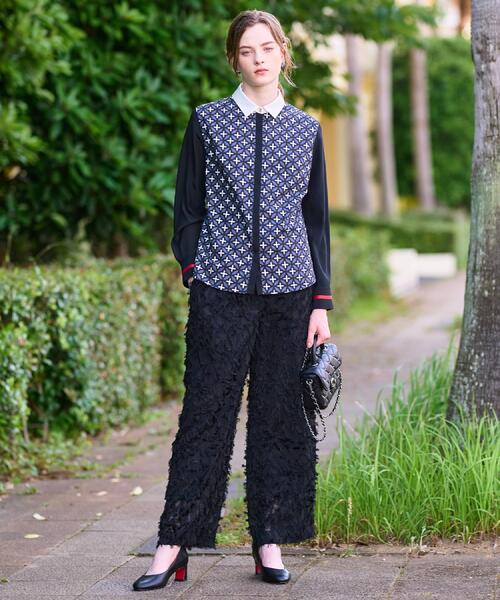 DRESSTERIOR（ドレステリア） ブラウス シャツ 「美人百花/モデル美香