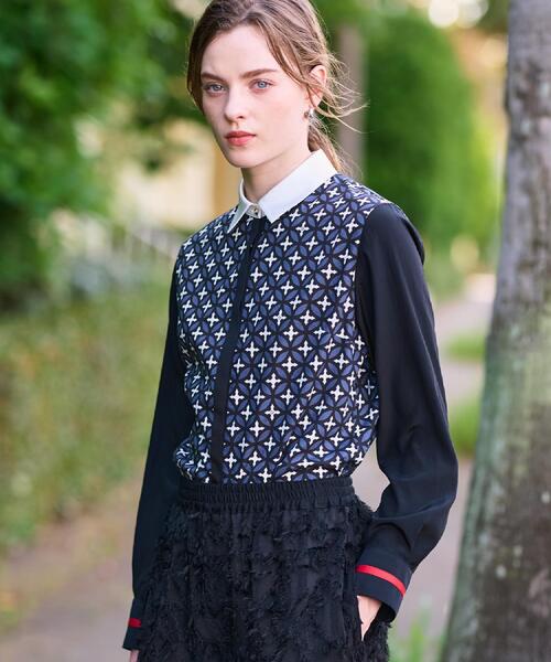 DRESSTERIOR（ドレステリア） ブラウス シャツ 「美人百花/モデル美香