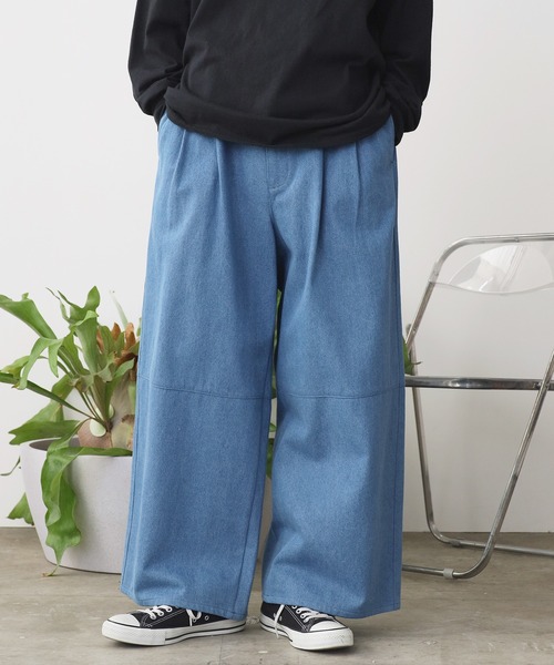 ROOP TOKYO マルチサイズ ジーンズ スーパーワイドバギーデニム メンズ