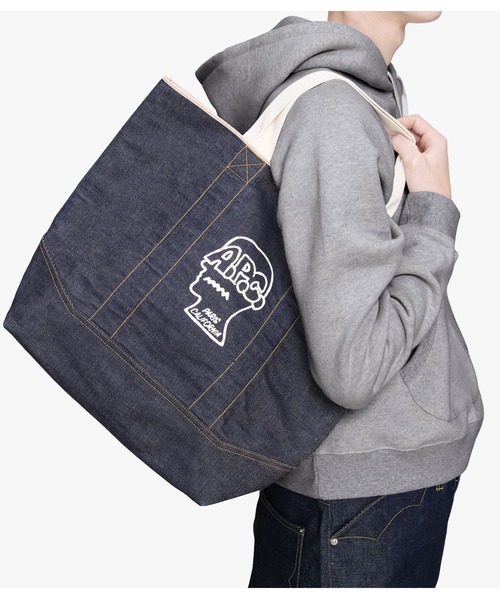 A.P.C. トートバッグ DENIM TOTE /A.P.C. x BRAINDEAD メンズ