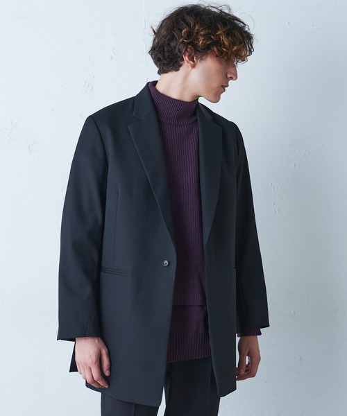 【Lui's（ルイス）】セットアップ（ジャケット、パンツ）別売り可 Lui's（ルイス） テーラードジャケット SMALL ブラック メンズ