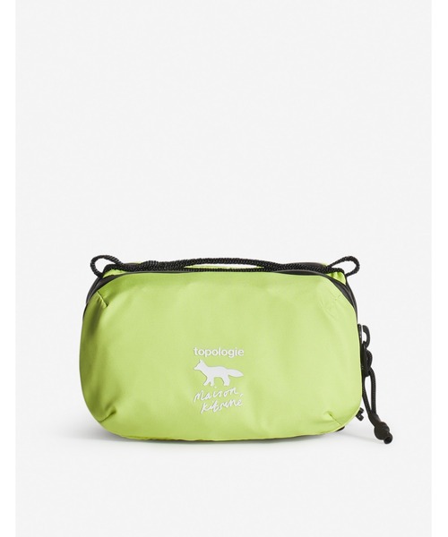 MAISON KITSUNE x TOPOLOGIE ナイロンバッグ 未使用 MAISON KITSUNE X TOPOLOGIE BOTTLE BAG | Maison Kitsuné