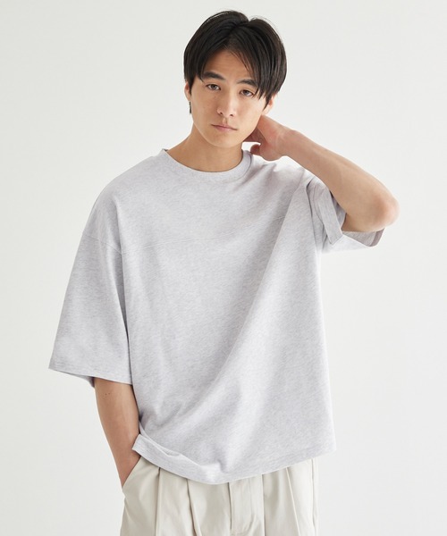 【関税込み】Seventh グレー ヘビーウェイト Tシャツ CORPUS TOKYO tシャツ ヘビーウェイトビッグシルエットTシャツ