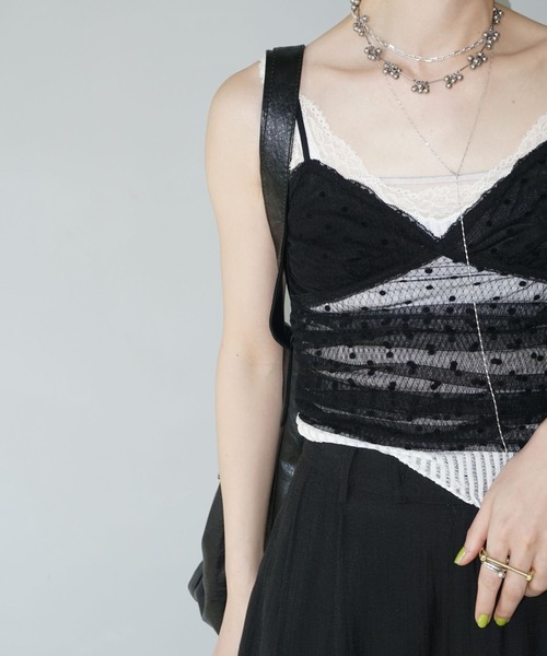 ネックレス メタルボール ビーズ ネックレス cha25s026 レディース メンズ