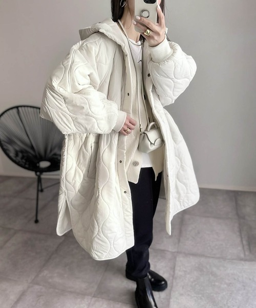 「andme」 コート M ブラック レディース_画像5