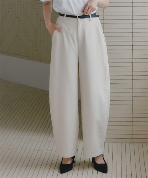 ニッセン（nissen） uvカット ワイドパンツ パンツ 「低身長/高身長