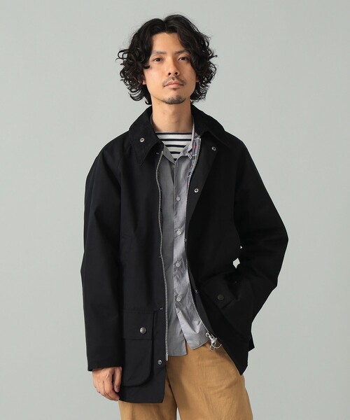 Barbour Bedale 38 BEAMS別注　ノンワックス　ピーチスキン Barbour Bedale 38 BEAMS別注 ノンワックス ピーチスキン