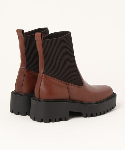 「STILMODA」 ショートブーツ 37 ブラウン レディース_画像2