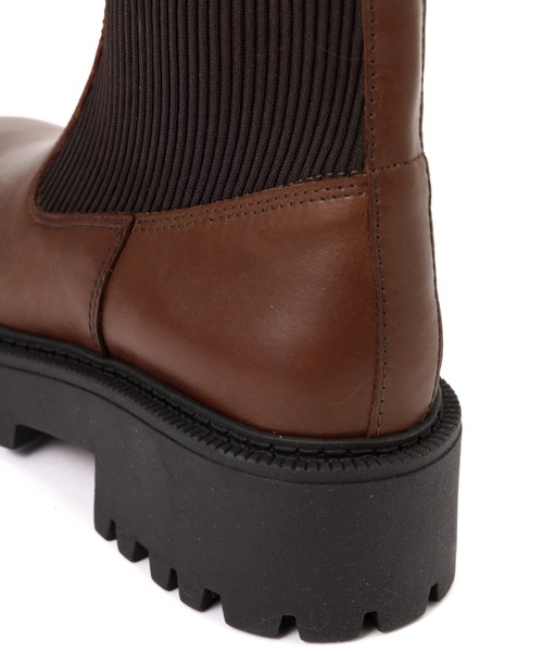 「STILMODA」 ショートブーツ 37 ブラウン レディース_画像5