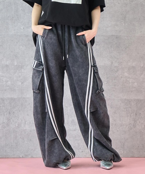 人気再入荷商品　ANAP カーゴパンツ ANAP カーゴパンツ ギャザー カーゴ パンツ レディース