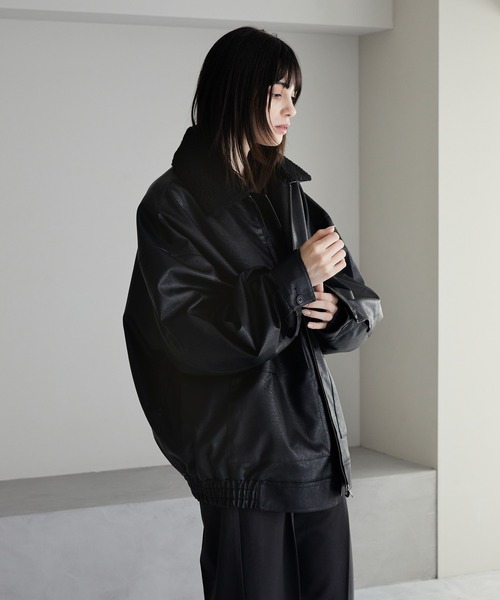 「cussil」 ブルゾン L ブラック メンズ_画像5