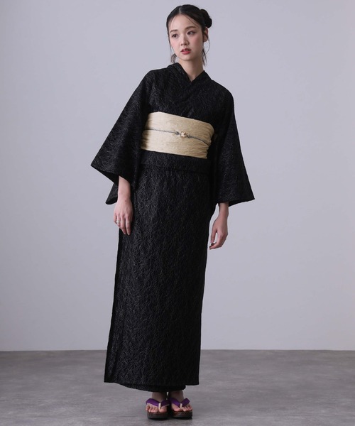 yulie 浴衣 「セパレート 二部式 」一人で着られる 大人浴衣3点
