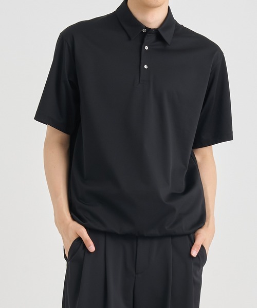 とうせい 未使用■フレッシュサービス■ソロテックス 長袖 ポロシャツ 黒 FreshService - フレッシュサービス DRY PIQUE JERSEY L/S POLO(FSC261