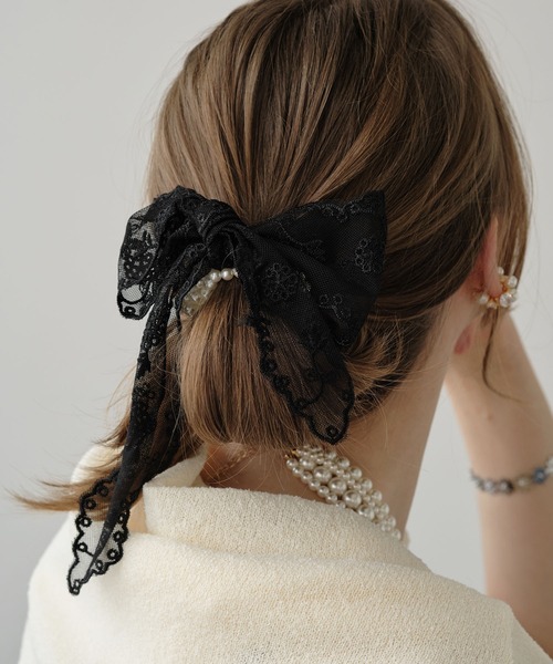 シュシュ レイヤードレースシュシュヘアゴム : ZOZOTOWN Yahoo!店
