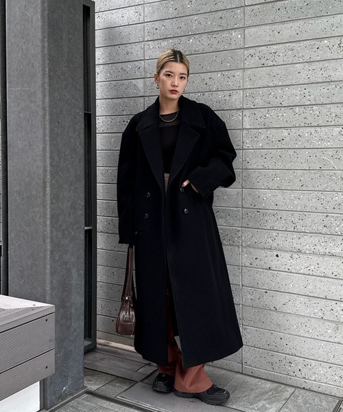 ジャケット・アウター Ameri WIDE SHOULDER WOOL CHESTER COAT Ameri】WIDE SHOULDER WOOL CHESTER COAT #shorts - YouTube
