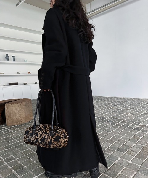 Ameri（アメリ） コート チェスターコート WIDE SHOULDER WOOL CHESTER