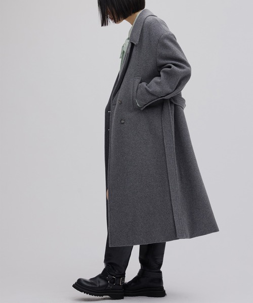 Ameri（アメリ） コート チェスターコート WIDE SHOULDER WOOL CHESTER