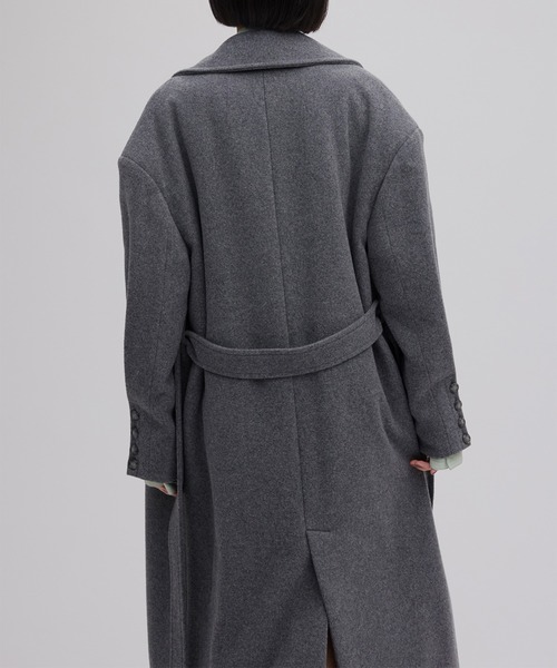 Ameri（アメリ） コート チェスターコート WIDE SHOULDER WOOL CHESTER