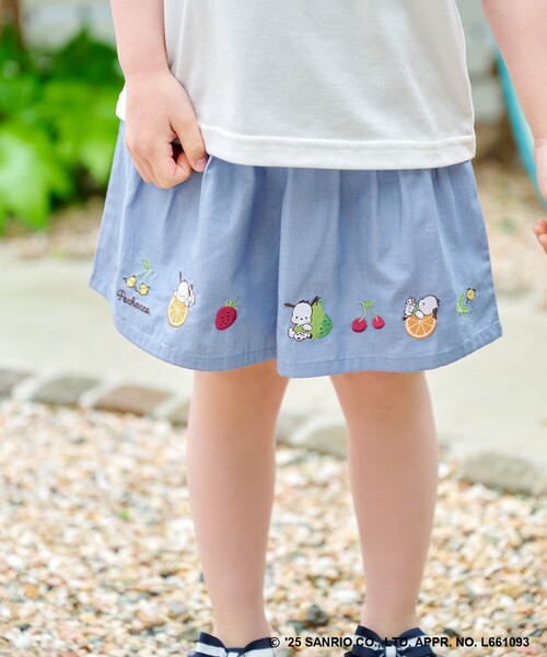 ANY（エニィ） パンツ 「any FAM ×サンリオキャラクターズ」裾刺繍