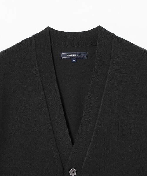 B：MING by BEAMS（ビーミング by ビームス） カーディガン 14ゲージ