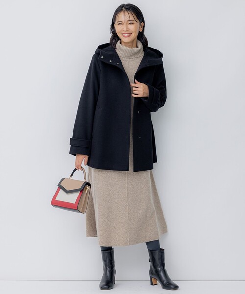 23区（ニジュウサンク） ニットワンピース 38 グレー レディース