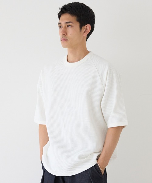 coca tシャツ EAZY TEX ワッフルワイドラグランTシャツ 速乾