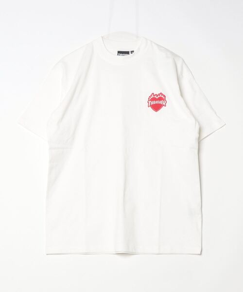 「THRASHER」 半袖Tシャツ X-LARGE ホワイト メンズ