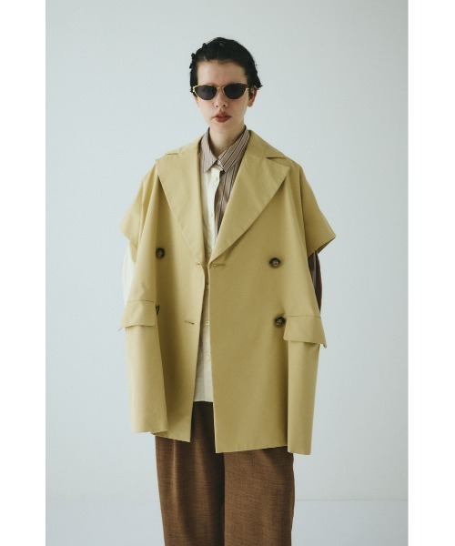 HeRIN.CYE コート アウター Over size gilet オーバーサイズジレ