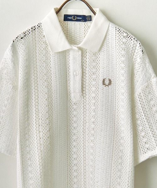 FRED PERRY 「FRED PERRY」 半袖ポロシャツ 10 ホワイト