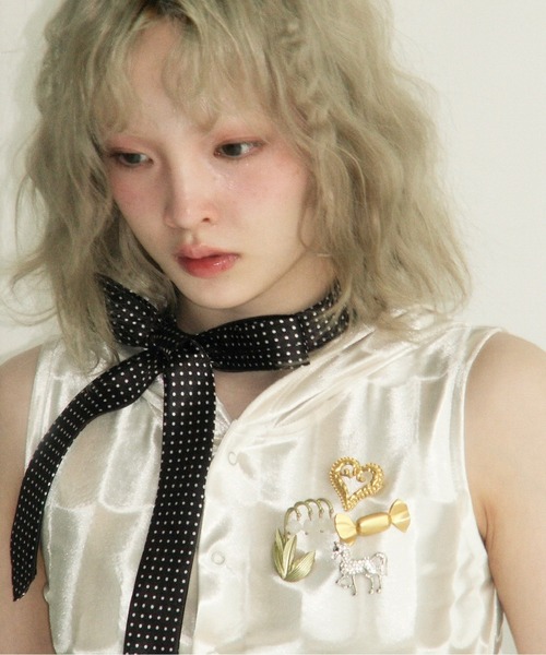 musubore（ムスボレ） ブローチ 「 select 」vintage like brooch set