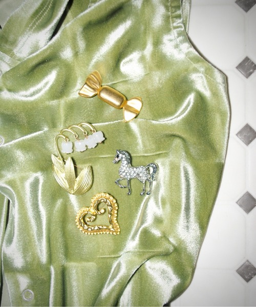 musubore（ムスボレ） ブローチ 「 select 」vintage like brooch set