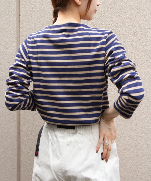 ORCIVAL（オーシバル） tシャツ コットンロード ボートネックロング