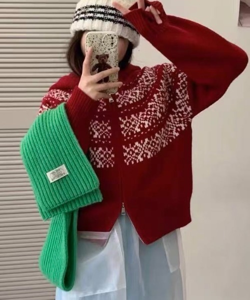 LADY LIKE（レディライク） ニット セーター 「秋冬新作」ノルディック