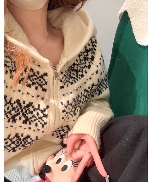 LADY LIKE（レディライク） ニット セーター 「秋冬新作」ノルディック