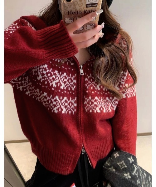 LADY LIKE（レディライク） ニット セーター 「秋冬新作」ノルディック