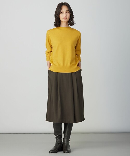 J.PRESS（J.プレス） スカート CUPRAツイル タック スカート