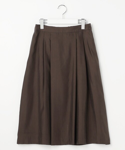J.PRESS（J.プレス） スカート CUPRAツイル タック スカート