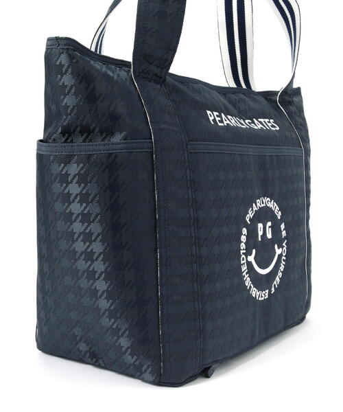PEARLY GATES ブラックトートバッグ PEARLY GATES トートバッグ 「PEARLY GATES」ネオプレン BASIC