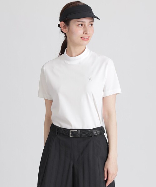 PAUL STUART（ポールスチュアート） ゴルフ 「GOLF」半袖モックネック