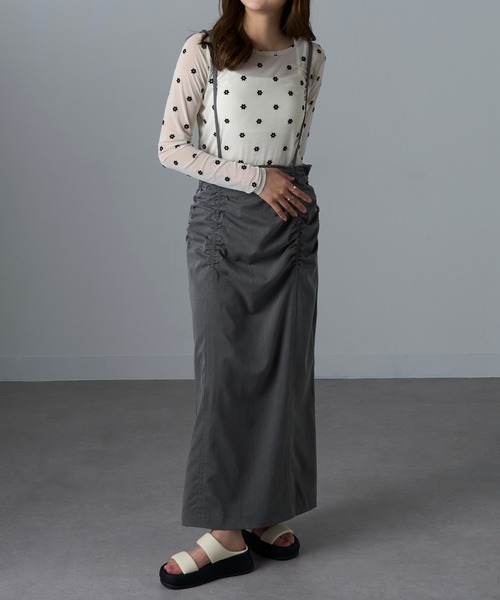 「MOHI」 フラットサンダル 37 ブラック レディース_画像9