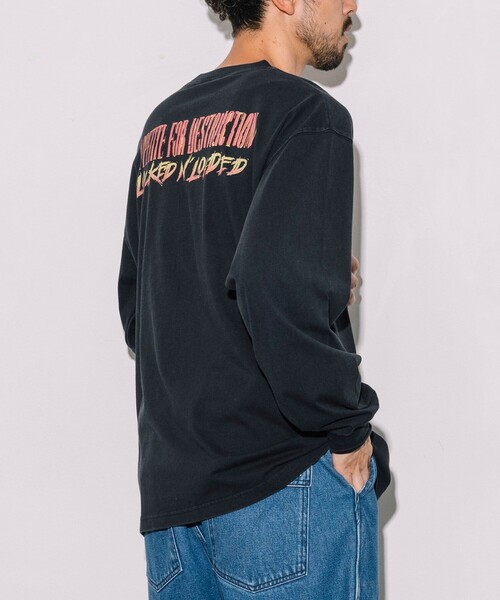 tシャツ 「EXCLUSIVE」GUNS N ROSES ガンズ アンド ローゼス フロントプリント ロングスリーブ Tシャツ メンズ レディース | FREAK'S STORE | 06