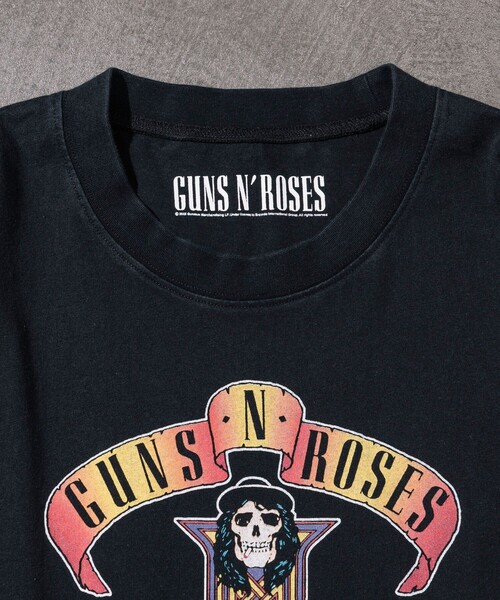 tシャツ 「EXCLUSIVE」GUNS N ROSES ガンズ アンド ローゼス フロントプリント ロングスリーブ Tシャツ メンズ レディース | FREAK'S STORE | 09