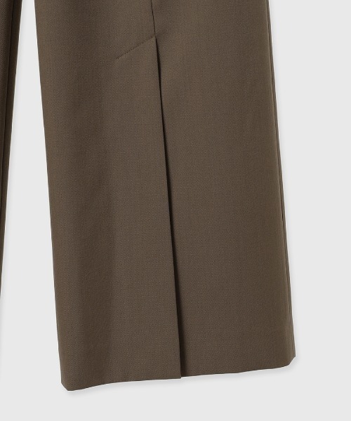 anuans（アニュアンス） スラックス パンツ センタースリット