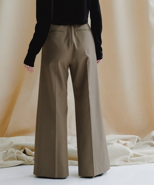 anuans（アニュアンス） スラックス パンツ センタースリット