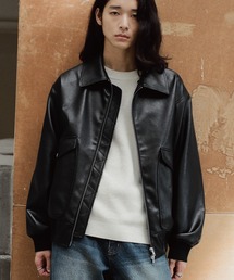 WYM LIDNM ブルゾン アウター DETACHABLE BOA ARTIFICIAL GRAIN FLIGHT