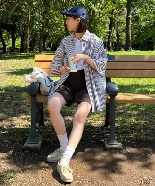 「CIAOPANIC TYPY」 半袖シャツ LARGE オフホワイト メンズ_画像4