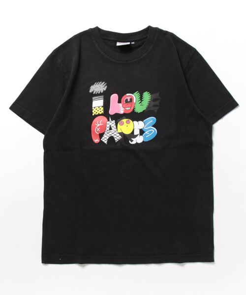 「Carne Bollente」 半袖Tシャツ X-SMALL ブラック レディース_画像7