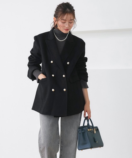 RUIRUE BOUTIQUE（ルイルエブティック） コート アウター ウールリバー